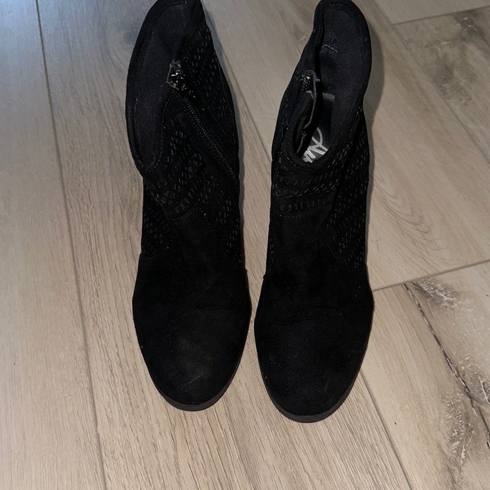 Black booties